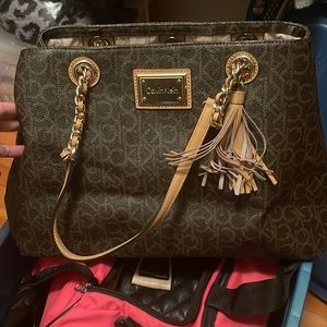 Calvin Klein Monogram Purse Bag